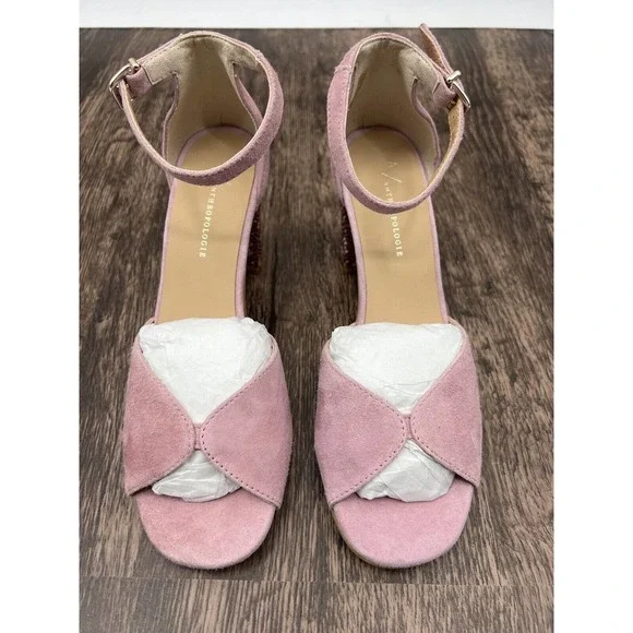 Anthropologie Christie Printed Heeled Sandals - Picture 5 of 8